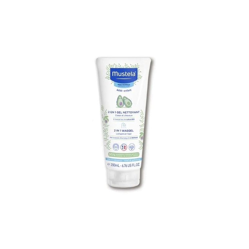 Mustela Gel 2 In 1 200 Ml 2020 Mustela Gel 2 In 1 200 Ml 2020