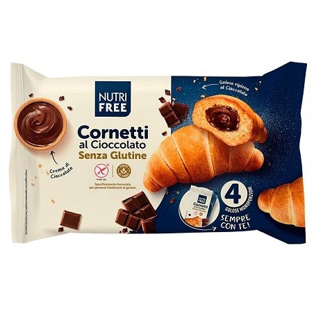 Nutrifree Cornetti Cioccolato 4x60 G