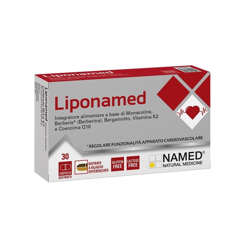 Named Liponamed per il Benessere Cardiovascolare 30 Compresse Named Liponamed per il Benessere Cardiovascolare 30 Compresse