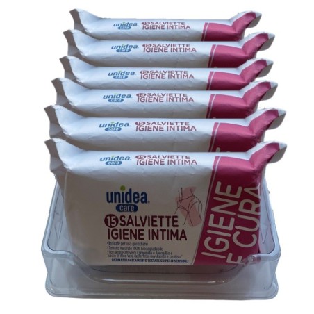 Unidea Salviettine Intime Display 6 Pezzi