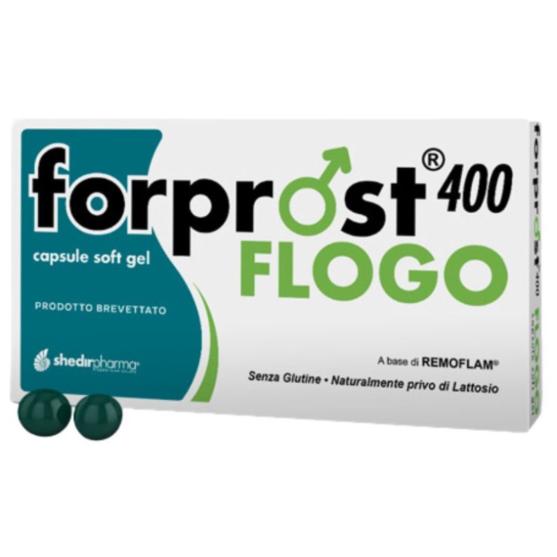 Shedir Pharma Forprost 400 Flogo 15 Capsule Integratore Disturbi Genitali Maschili