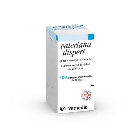 Vemedia Valeriana Dispert*100cpr 45mg