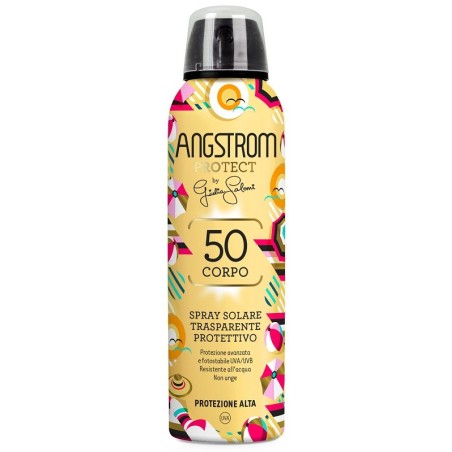 Angstrom Spray Solare Trasparente Spf50+ Limited Edition 200ml