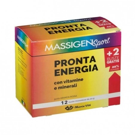 Massigen Sport Pronta Energia 12 Bustine