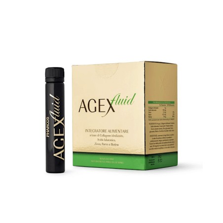 Agex Fluid Pharcos 15 Fiale Da 25 Ml
