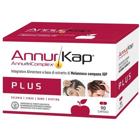 Annurkap Plus integratore per rinforzare i capelli 90 capsule