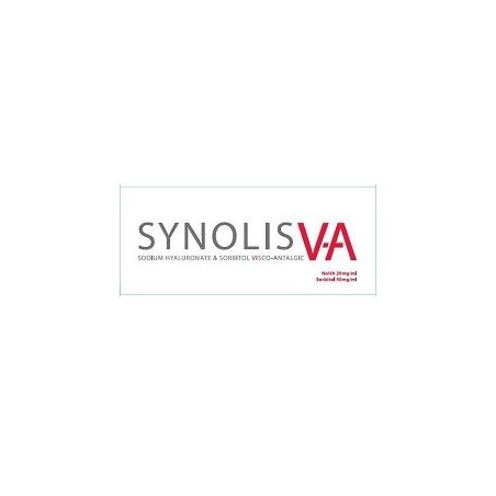 SIRINGA INTRA-ARTICOLARE SYNOLIS V-A SODIO IALURONATO 20 MG + SORBITOLO 40 MG 2ML 1 PEZZO