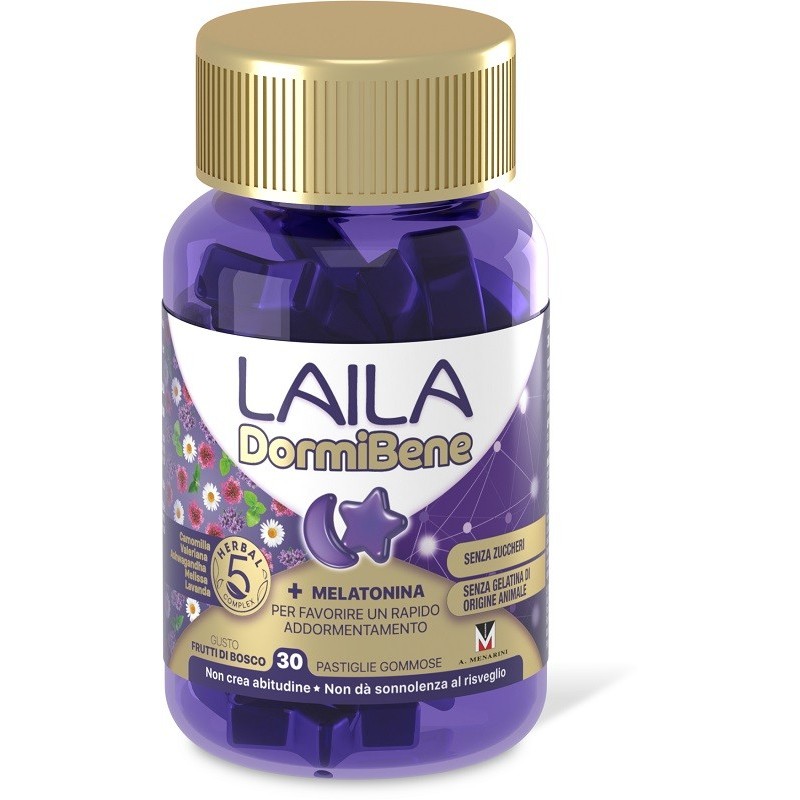 Laila Dormibene in Integratori e Vitamine 30 Gommose Laila Dormibene in Integratori e Vitamine 30 Gommose
