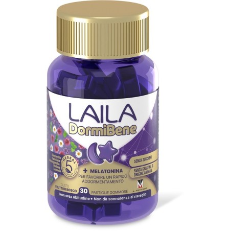 Laila Dormibene in Integratori e Vitamine 30 Gommose