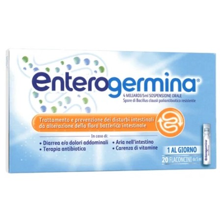Sanofi Enterogermina*os soluz 10 flaconcini 4 mld/5 ml