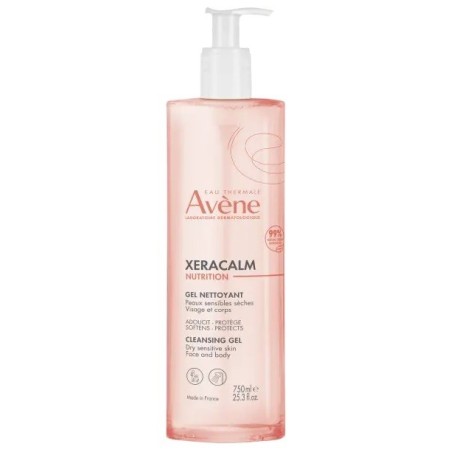 Avène XeraCalm Nutrition Gel Detergente per Pelle Secca 750ml