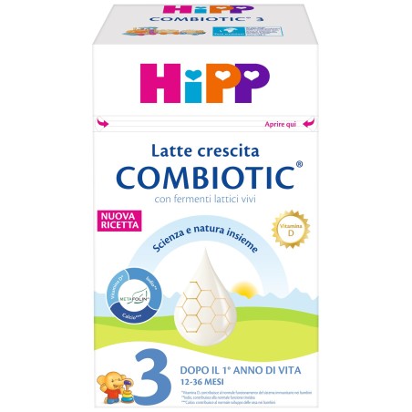 Hipp Biologico Combiotic 3 Latte Crescita in Polvere 600g