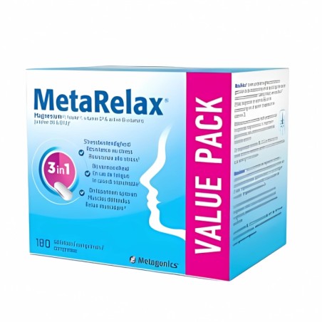 Metagenics Metarelax Integratore per il Rilassamento Muscolare 180CPR