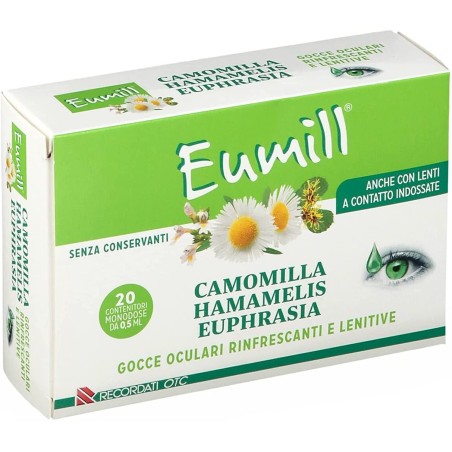 Recordati Eumill Gocce Oculari 20 Fiale da 0,5 ml