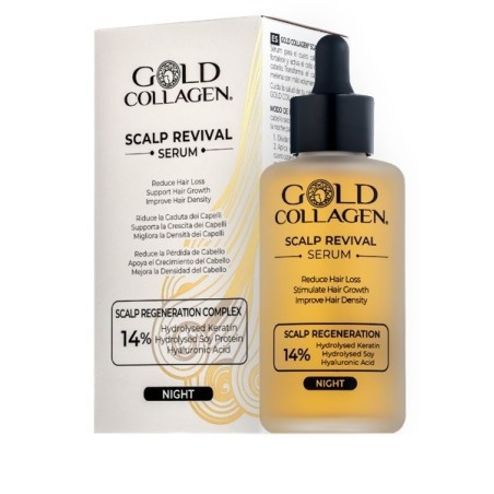 Gold Collagen Scalp Revival Siero per Capelli Rinforzante Anti-caduta 100ml