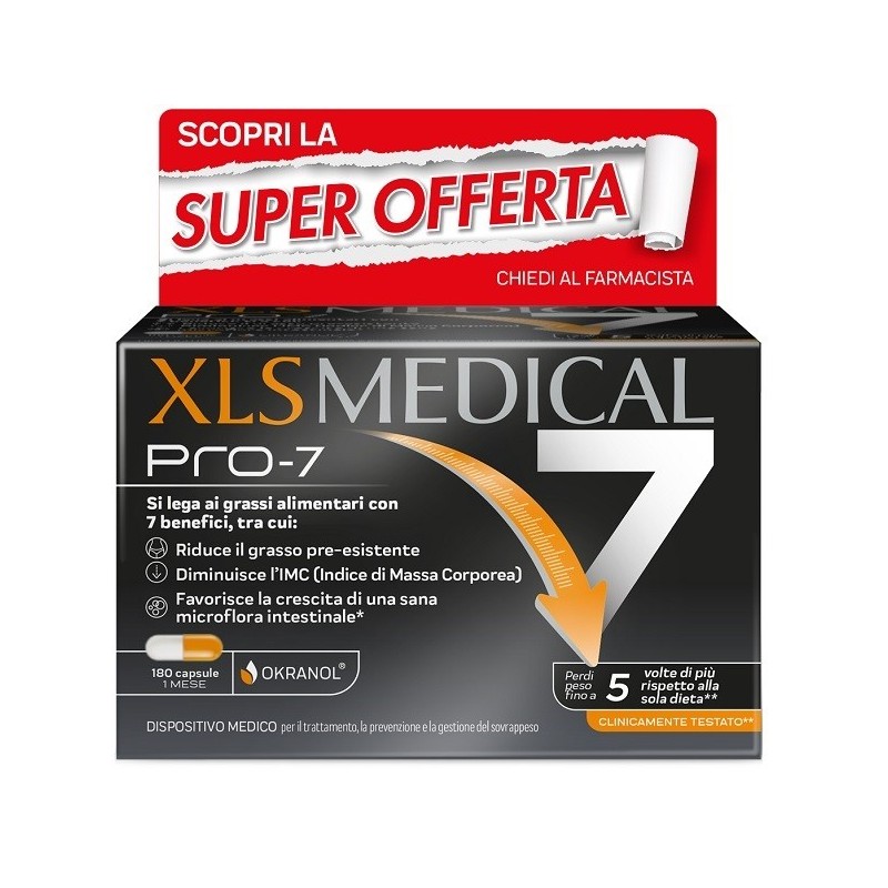 XLS Medical Pro 7 Capsule Taglio Prezzo XLS Medical Pro 7 Capsule Taglio Prezzo