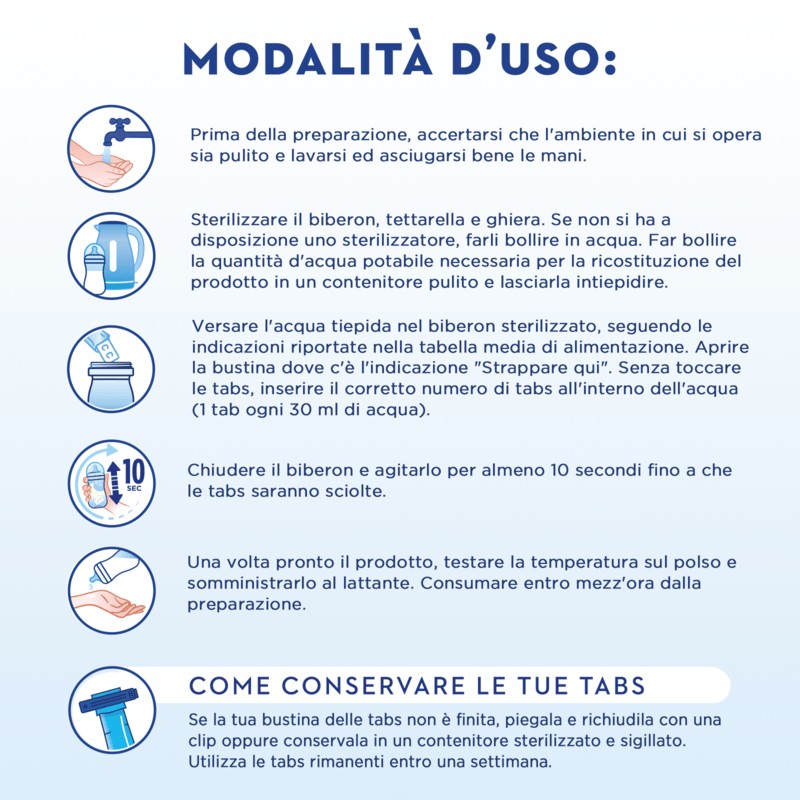 Aptamil 2 Nutribiotik Latte di Proseguimento Tabs Pre-Dosate 21 Bustine Aptamil 2 Nutribiotik Latte di Proseguimento Tabs Pre-Dosate 21 Bustine