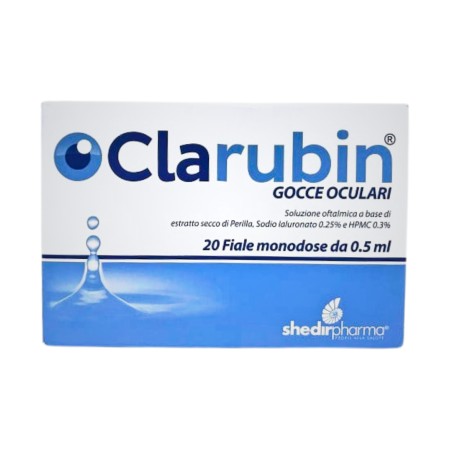 Shedir Pharma Clarubin 20 Flaconcini Gocce Oculari