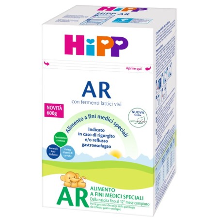 Hipp Latte Antireflusso Con Metafolina 600g