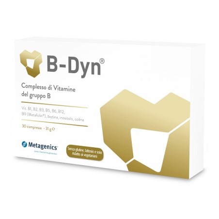 Metagenics B-dyn Integratore con Vitamine del gruppo B 30 Compresse