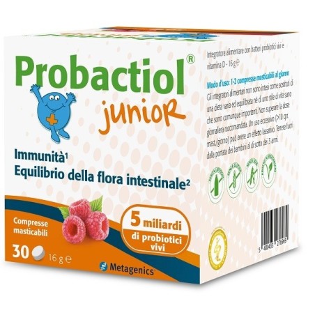 Metagenics Probactiol Junior 28 Compresse Integratore Alimentare Bambini
