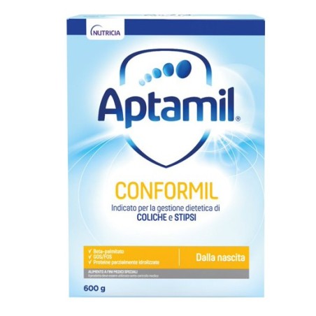 Aptamil Conformil latte in polvere con poco lattosio da 600 g
