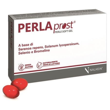 Nalkein italia srl Perlaprost Integratore per la Prostata 15 Perle Softgel
