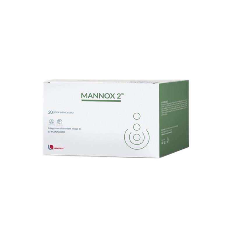 Mannox 2 integratore di D-mannosio 20 stick orosolubili