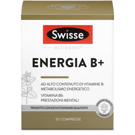 Swisse Energia B+ 50 Compresse Integratore Vitamine e Sali Minerali