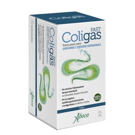 Aboca ColiGas Fast Gonfiore e Tensioni Addominali Tisana