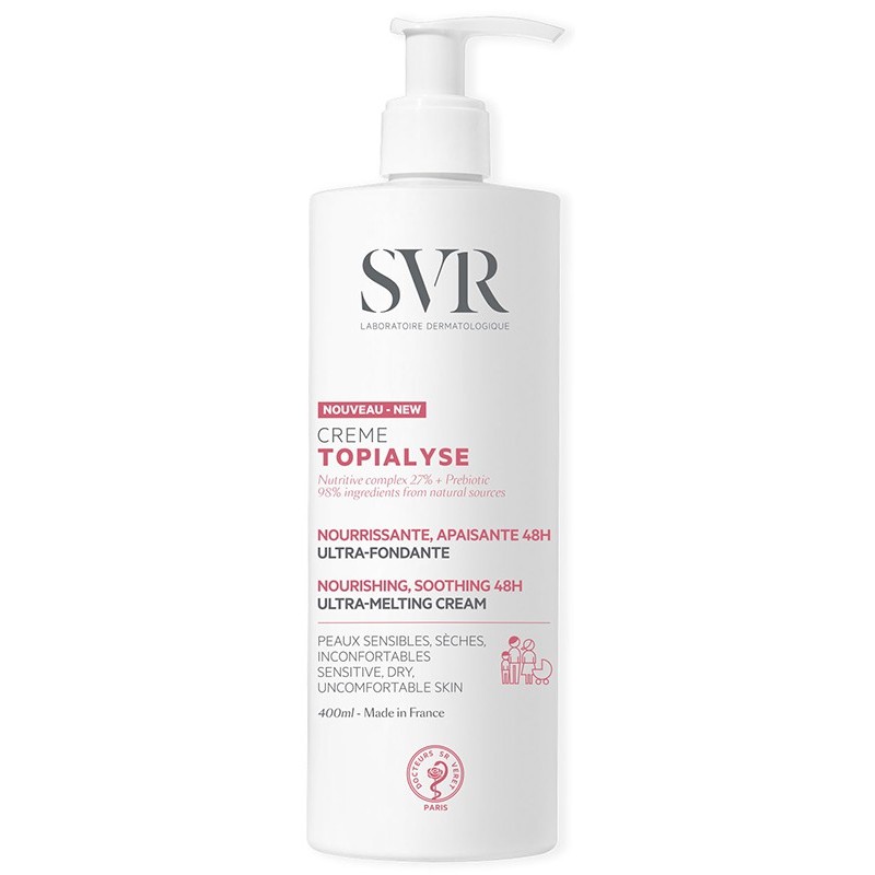 SVR Topialyse Crème crema nutriente antisecchezza 400 ml