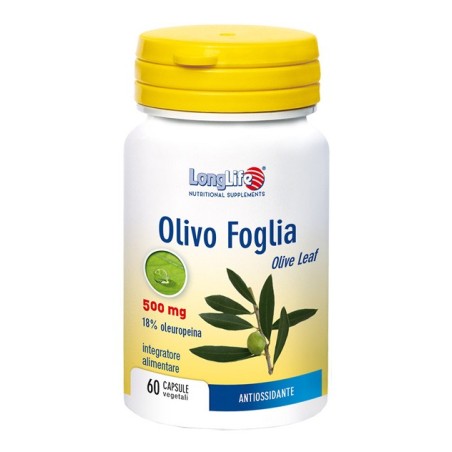 LongLife Olivo Foglia Integratore Antiossidante 60 Capsule