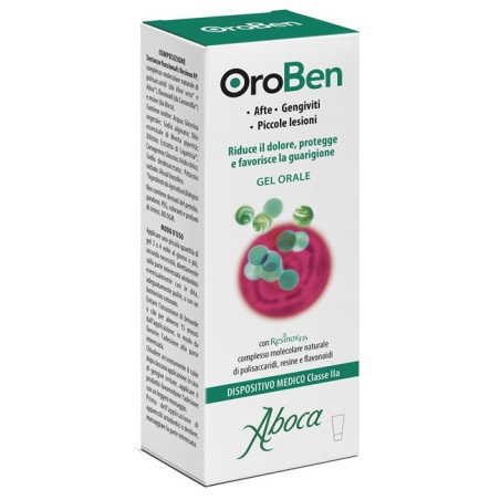 Aboca Oroben Dispositivo Medico Aftagen Gel Orale Per Afte