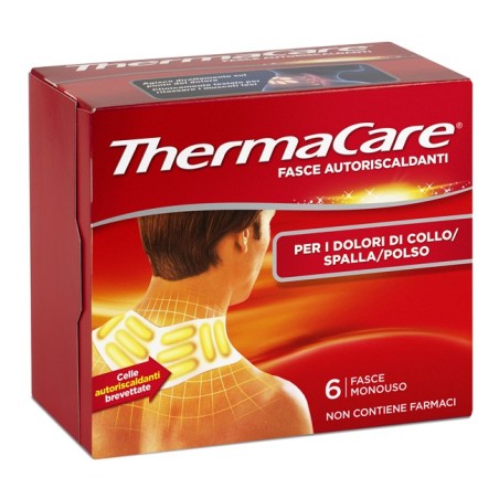 Thermacare Fascia Autoriscaldante per i dolori di collo, spalla e polso 6 pezzi