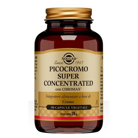 Solgar Multinutrient Picocromo Superconcentrato per Facilitare la Perdita di Peso 90 Capsule