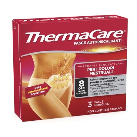 Thermacare Fascia Autoriscaldante Contro i Dolori Mestruali 3 Pezzi