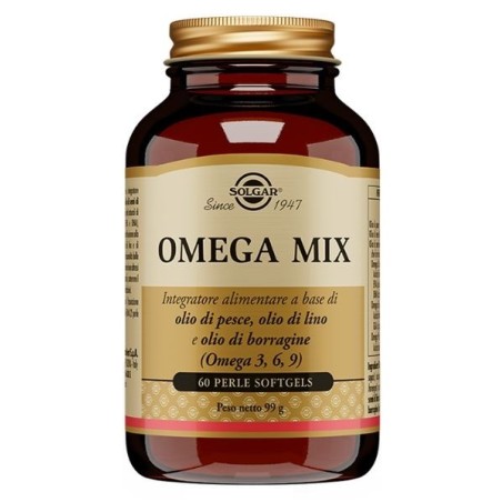 Solgar Omega Mix Integratore per il Colesterolo 60 Perle