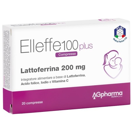 Ag Pharma Elleffe 100 Plus Integratore Alimentare 20 Compresse