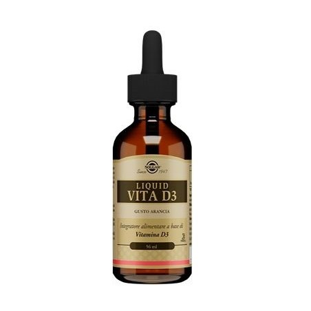Solgar Liquid Vita D3 Integratore per le Ossa 56ml