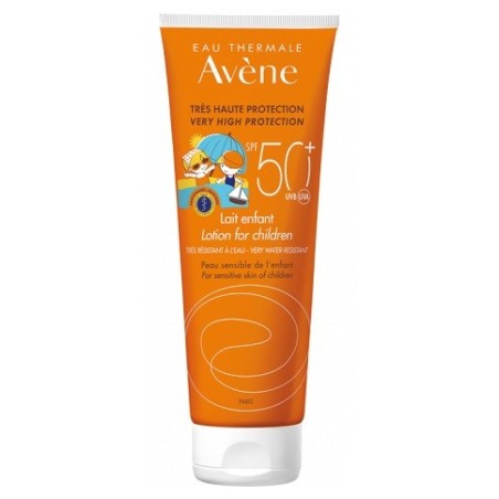 Avene Eau Thermale 250 ml Latte Solare per Bambini Protezione SPF 50