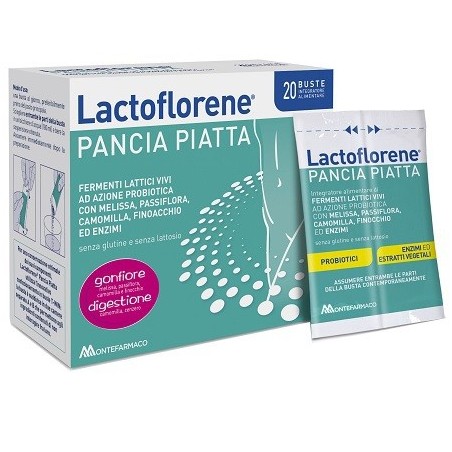 Lactoflorene Pancia Piatta Fermenti Lattici 20 Bustine