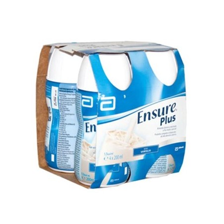 Abbott Ensure Plus Alimento Ipercalorico Gusto Vaniglia 4x200ml