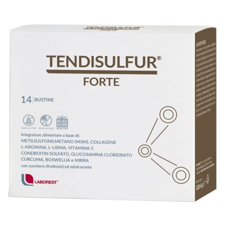 Laborest Tendisulfur Forte 14 Buste Integratore per Tendinopatie