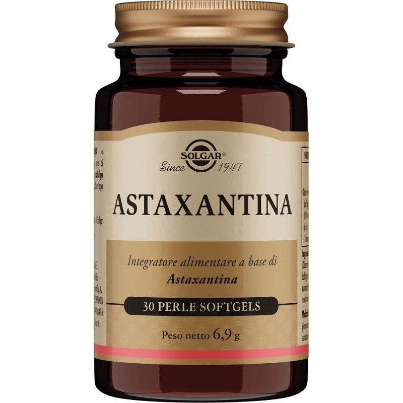 Solgar Astaxantina 30 Perle Integratore per la vista Solgar Astaxantina 30 Perle Integratore per la vista