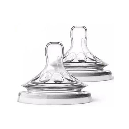 Avent 2 Tettarelle Natural Flusso Abbondante 4 Fori