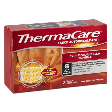 Thermacare Fascia Autoriscaldante Schiena a Calore Terapeutico 2 Pezzi