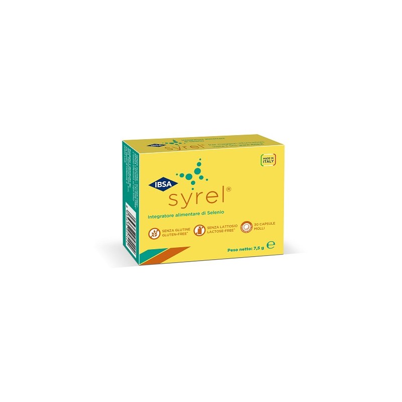 Ibsa Syrel 30 Capsule Integratore Alimentare Tiroide