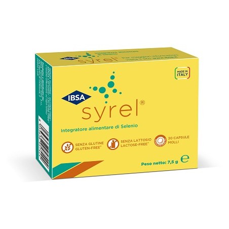 Ibsa Syrel 30 Capsule Integratore Alimentare Tiroide