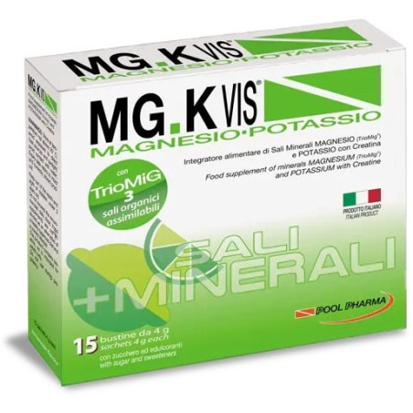 MGK VIS Magnesio e Potassio Gusto Limone 15 Bustine