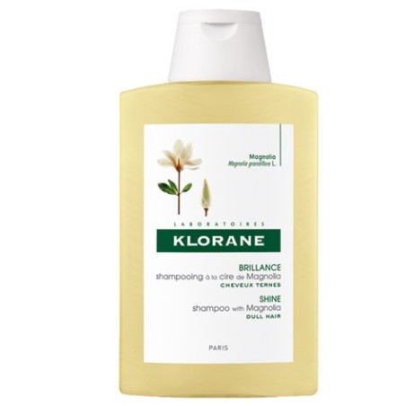 Klorane Shampoo per Capelli Opachi alla Cera di Magnolia 200 ml